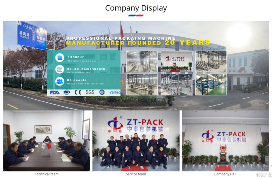 China Jiangsu Zhongtai Packing Machinery Co., Ltd. Perfil da companhia
