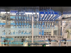 Do desinfetante totalmente automático da gravidade de SS316 4800BPH máquina de engarrafamento antisséptica do líquido de limpeza de vidro